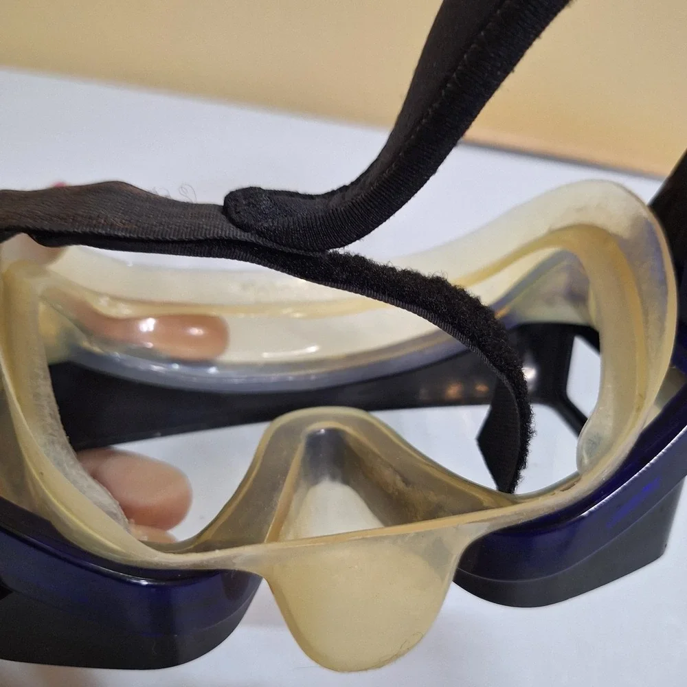 Oceanic Shadow Tempered Scuba‎ Dive Snorkel Mask Pro Suba Houston W/Strap